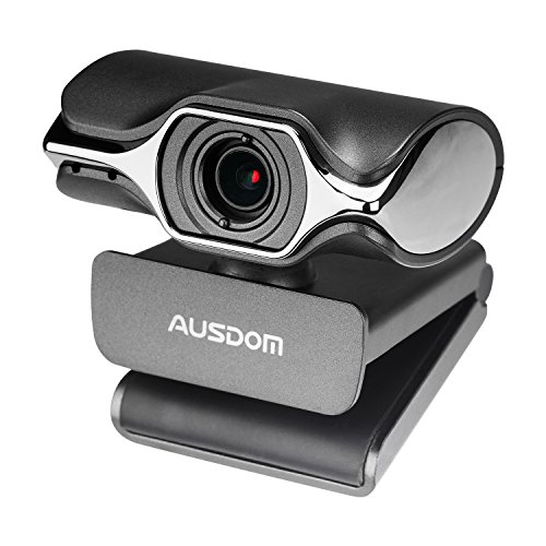 Computer Kamera, AUSDOM AW620 High Definition 1080P HD USB Webcam Netzwerk-Kamera mit Mikrofon für Skype Facetime Youtube Yahoo Messenger