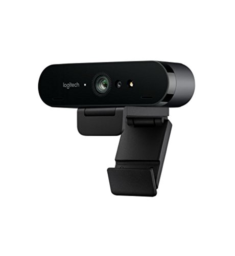 Logitech Brio Gaming 4K Webcam (Streaming Edition HD Webcam 1080p, 12-monatige Premium-Lizenz XSplit enthalten) schwarz
