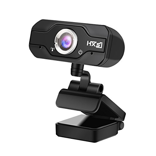 720P Webcam, EIVOTOR Full HD Computer Kamera Mini PC Webcam USB Laptop Webcam mit Mikrofon für Google Hangouts, Facecam, Youtube, Skype, MSN, Yahoo!, Kompatibel mit Windows 7 / 8 / 10 / Vista 64bit