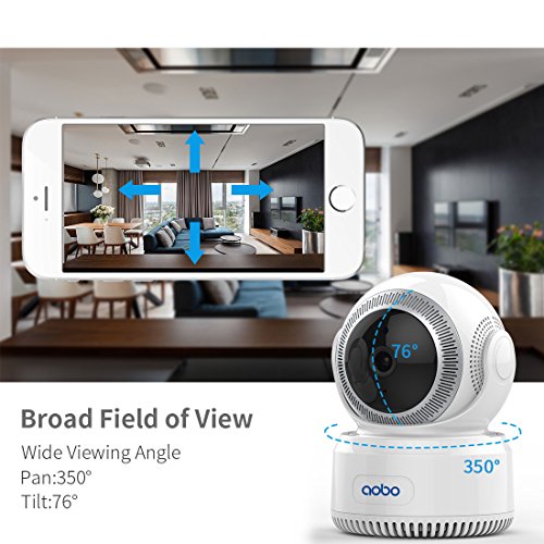 AOBO WiFi WLAN Kamera 1080P HD Nanny Kamera Babyphone IP