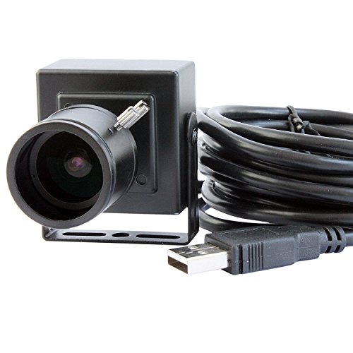 ELP 1080P 2MP 30fps JPEG 1920 x 1080 Full HD Mini USB Box CMOS Kamera mit 2.8-12mm Vario Objektiv