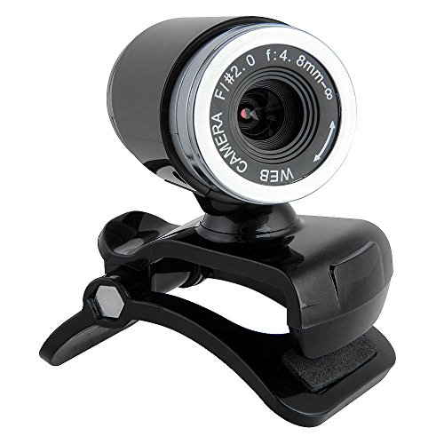 fitTek® USB 50MP Webcam Web Cam Kamera mit MIC für Desktop PC Laptop ...