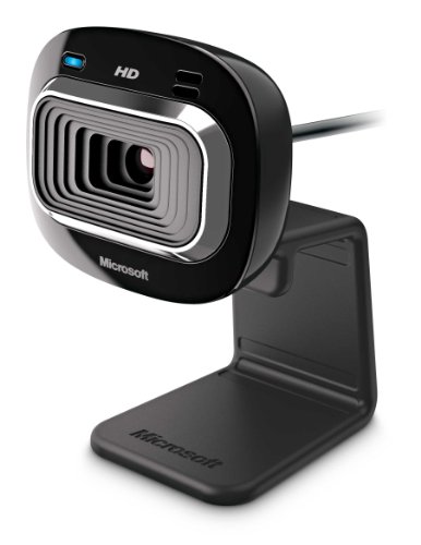 Microsoft T3H-00013 LifeCam HD-3000 Web-Kamera schwarz