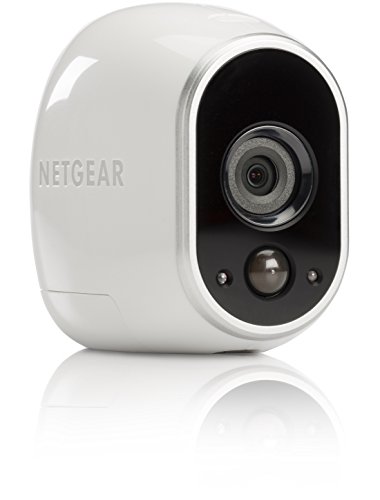 Netgear Arlo VMC3030-100EUS Smart Home Zusatz-HD-Security-Überwachung Kamera (100% kabellos, Indoor/Outdoor, Bewegungssensor, Nachtsicht) weiß