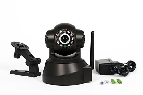 IP NETWORK SICHERHEITS ÜBERWACHUNGS KAMERA WEBCAM VIDEO WIFI WLAN WIRELESS KABELLOS CAMERA NACHTMODUS P2P