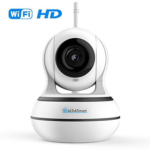 WiFi Kamera Drahtlose Überwachungskamera Pan Tilt Innen-kamera Video-Aufzeichnung eLinkSmart IP Kamera Videomonitor WebCam mit Zwei-Wege-Audio 960P HD Nachtsicht Bewegungserkennung