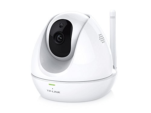 TP-Link NC450 Fernsteuerbare HD-Nachtsicht WLAN-Kamera (300 Grad horizontal und 110 Grad vertikal, Bewegungs- und Geräuscherkennung) weiß